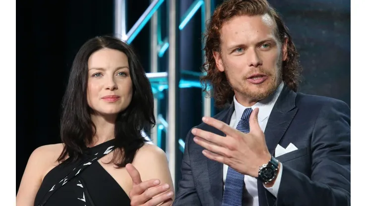 Sam Heughan y Caitriona Balfe