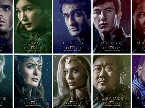 Marvel: nuevos pósters de Eternals