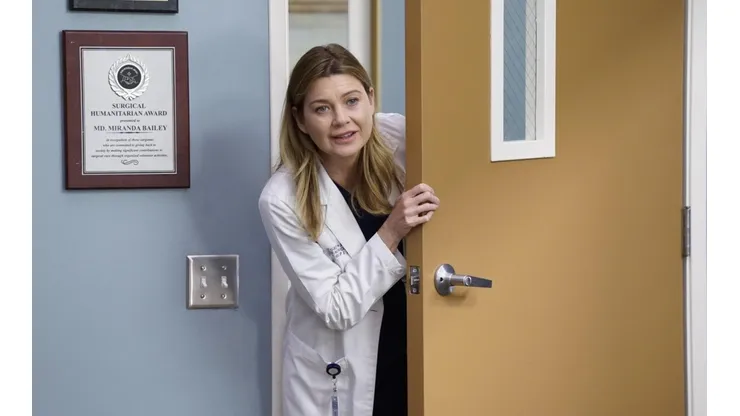 Pompeo se acerca a los 400 episodios en Grey's Anatomy.