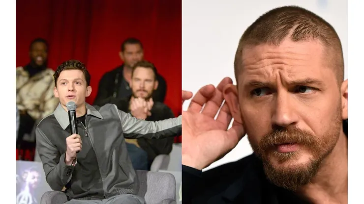Tom Holland y Tom Hardy