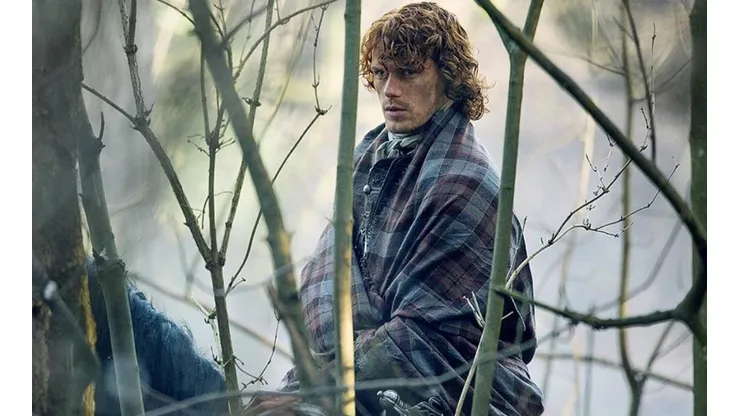 Sam Heughan como Jaime Fraser