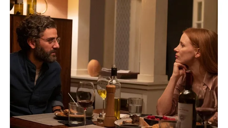 Jessica Chastain y Oscar Isaac en Secretos de un Matrimonio.