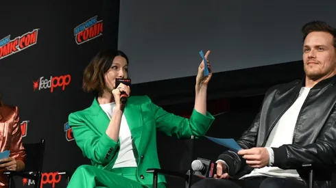 Sam Heughan y Caitriona Balfe
