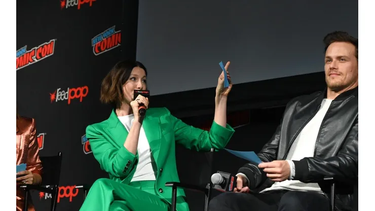 Sam Heughan y Caitriona Balfe