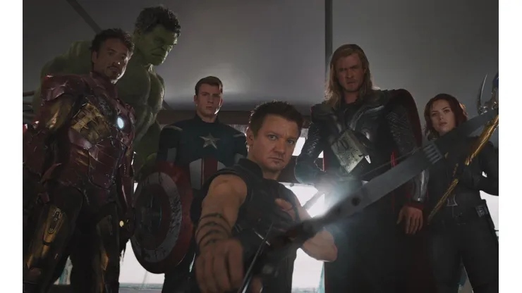 En 2012, The Avengers fue la primera película en reunir a todos los superhéroes.