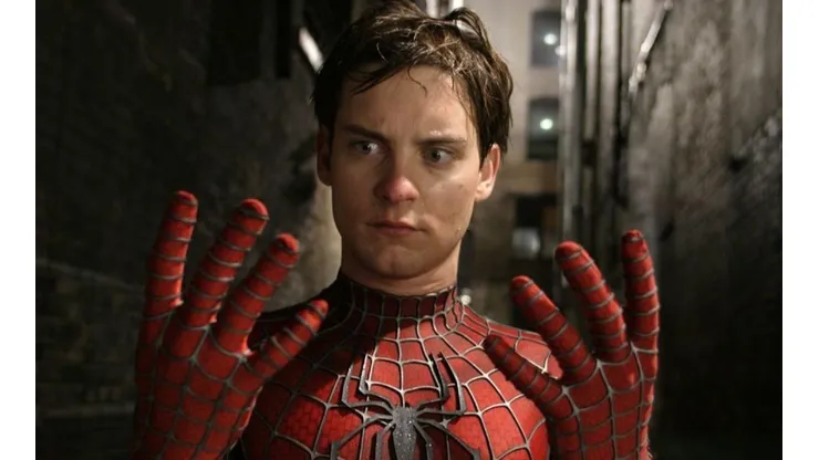 Tobey Maguire interpretó a Peter Parker en 2002