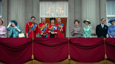 La familia real de The Crown