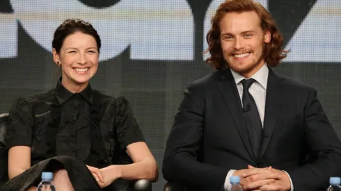 Sam Heughan y Caitriona Balfe