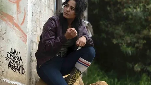 Mabel Cadena y su personaje de Ramira en 'La diosa del asfalto'. (Foto: La diosa del asfalto)