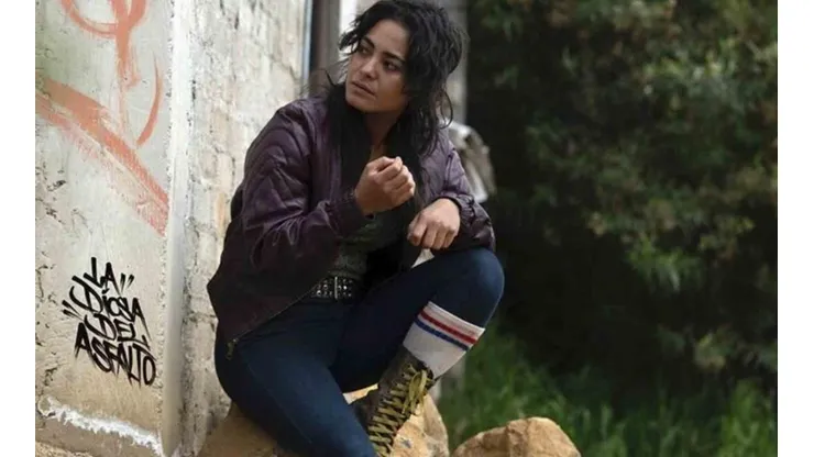 Mabel Cadena y su personaje de Ramira en 'La diosa del asfalto'. (Foto: La diosa del asfalto)