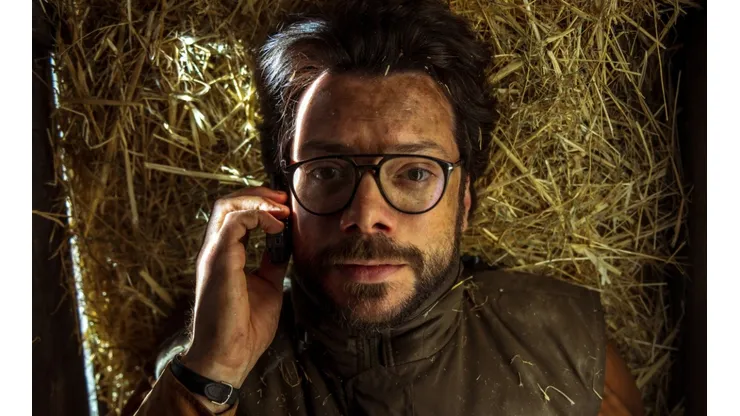 Álvaro Morte en La Casa de Papel