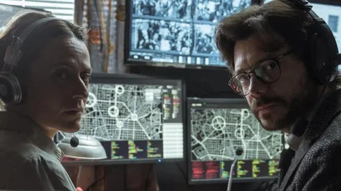 Álvaro Morte e Itziar Ituño