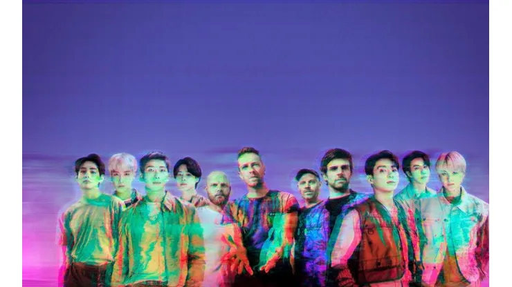 Coldplay BTS cantan justos My Universe.