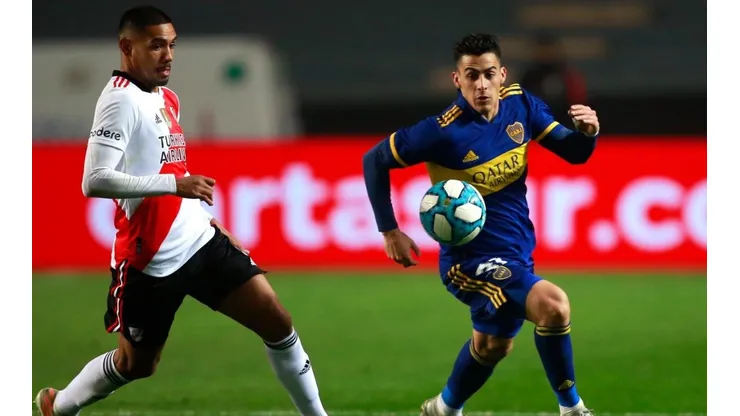 Imagen del último superclásico.