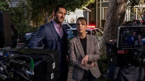 Tom Ellis y Lauren German