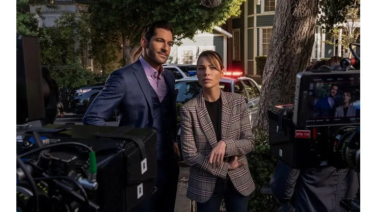 Tom Ellis y Lauren German