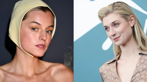 Emma Corrin y Elizabeth Debicki