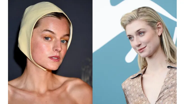 Emma Corrin y Elizabeth Debicki