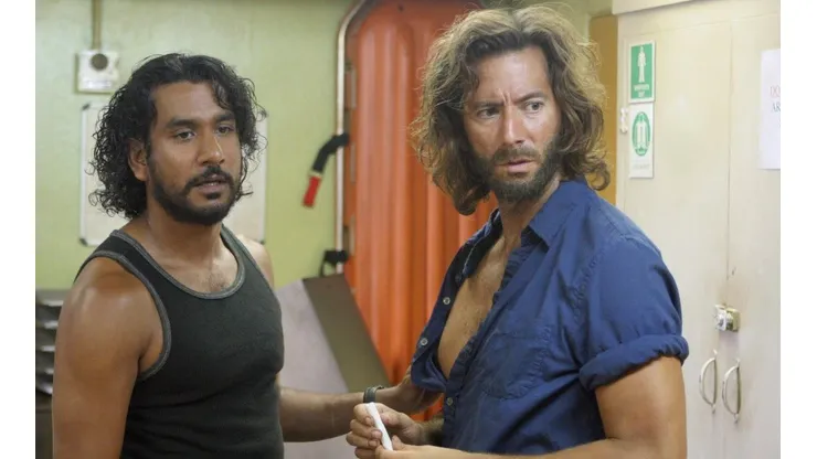 Sayid y Desmond, en la cuarta temporada de Lost.