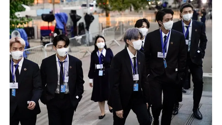 BTS en la ONU.