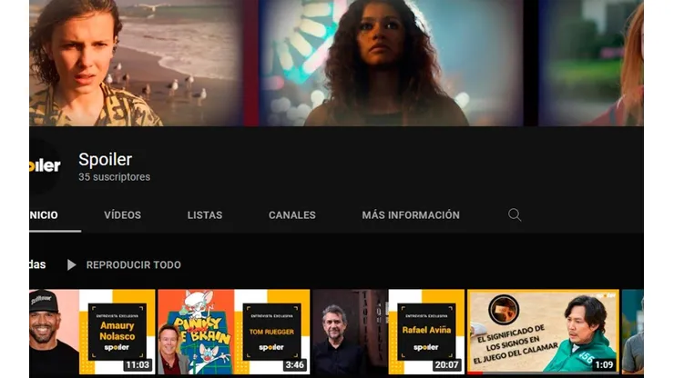 Todas las entrevistas de Spoiler en un solo lugar.