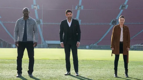 Amenadiel, Lucifer y Chloe