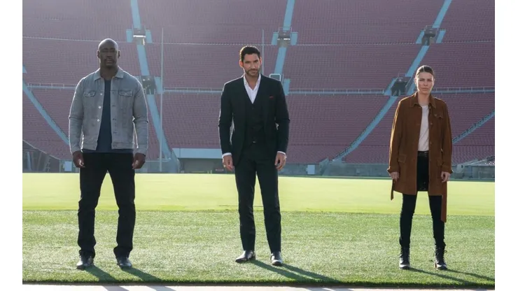 Amenadiel, Lucifer y Chloe