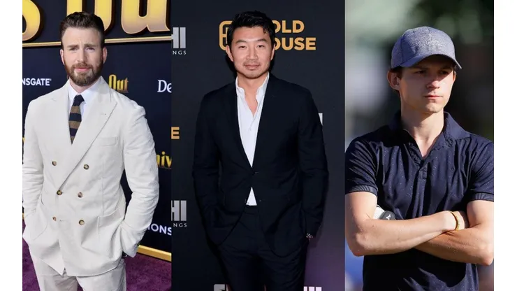 Chris Evans, Simu Liu y Tom Holland