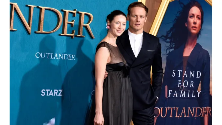 Sam Heughan y Caitriona Balfe