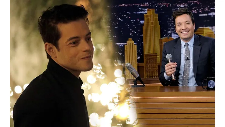 Rami Malek visitó a Jimmy Fallon en octubre de 2018.