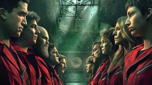 Los protagonistas de La Casa de Papel