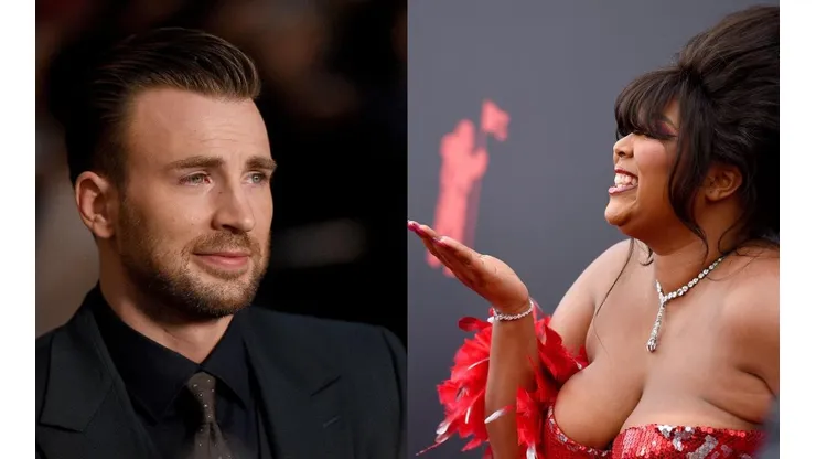 Chris Evans y Lizzo