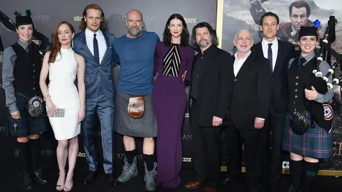Los protagonistas de Outlander