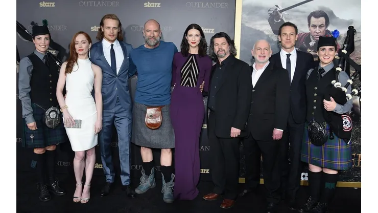 Los protagonistas de Outlander
