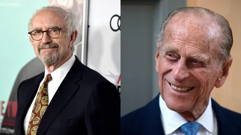 Jonathan Pryce y Felipe de Edimburgo