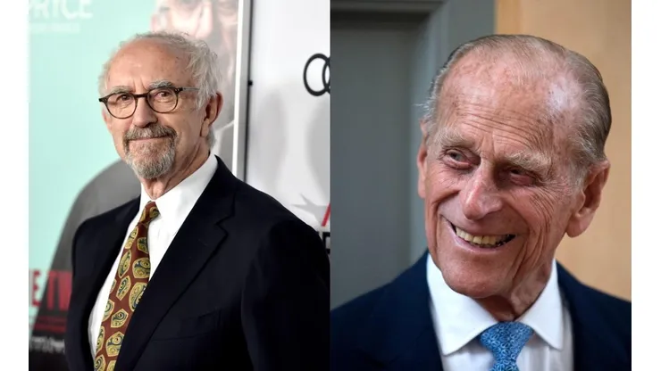 Jonathan Pryce y Felipe de Edimburgo