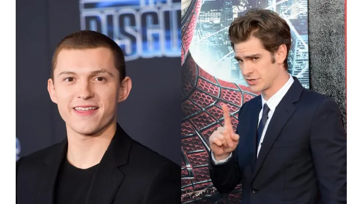 Tom Holland y Andrew Garfield