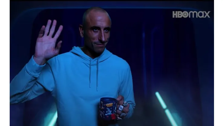 Manu Ginóbili protagonizó una divertida publicidad de Space Jam 2