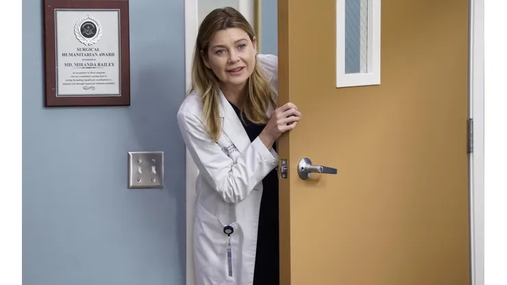 Ellen lleva casi 400 episodios al frente de Grey's Anatomy.