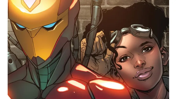 Riri WIlliams es Ironheart, una adolescente que hace su versión del traje de Iron Man.