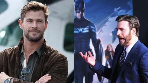Chris Hemsworth y Chris Evans
