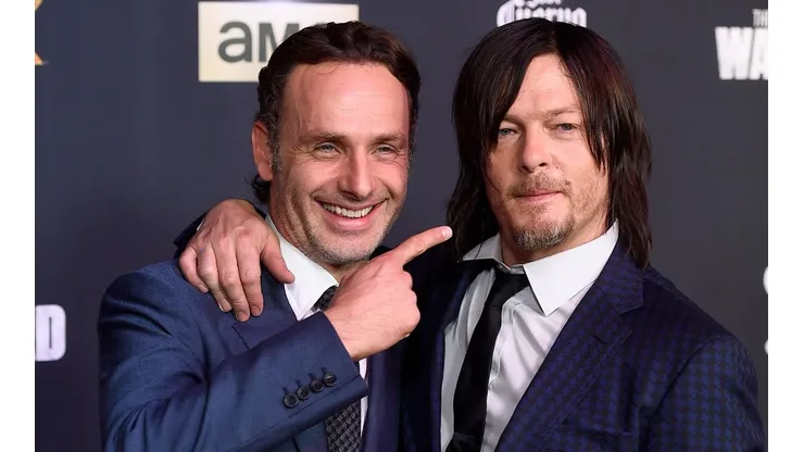 Reedus y Lincoln mantienen una gran relación fuera del set.