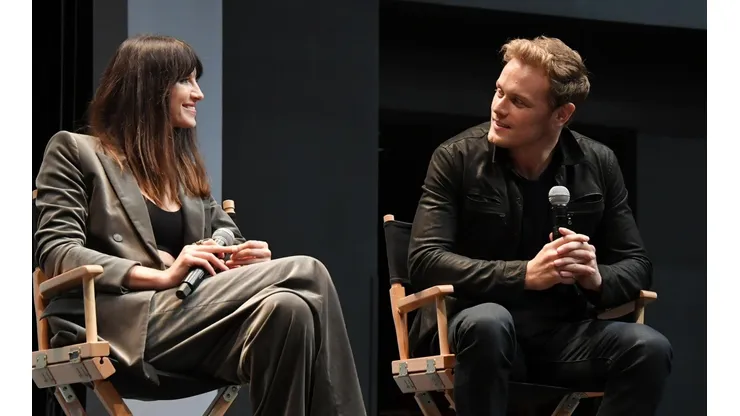 Sam Heughan y Caitriona Balfe