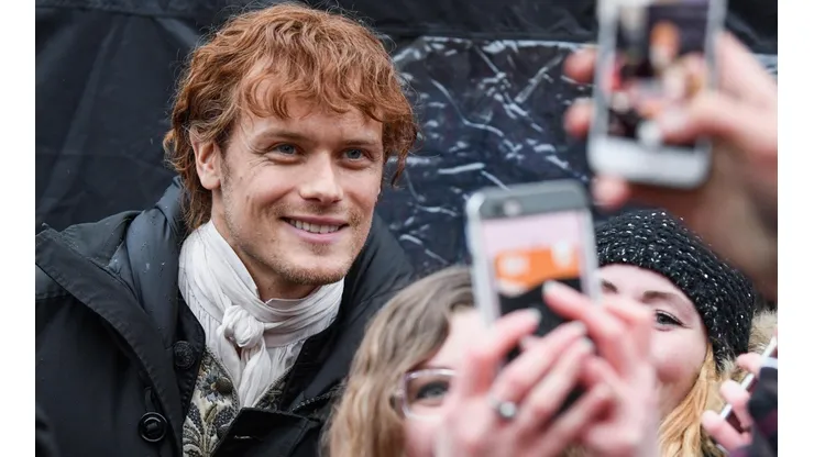 Revelan un tierno gesto de Sam Heughan, estrella de Outlander, con una fan.