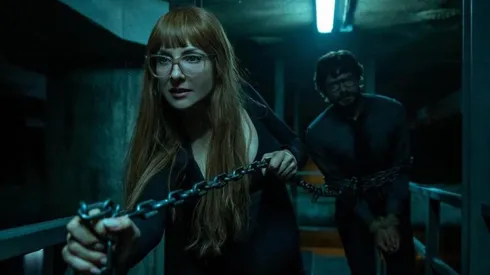 Najwa Nimri y Álvaro Morte