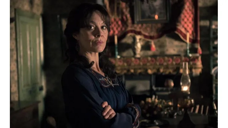 Helen McCrory en su papel de Tía Polly