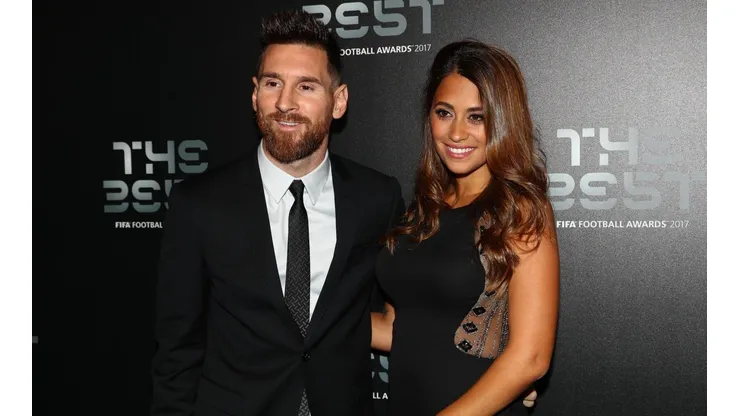 Lionel Messi y Antonella Roccuzzo