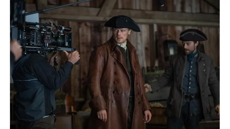 Sam Heughan es Jamie Fraser
