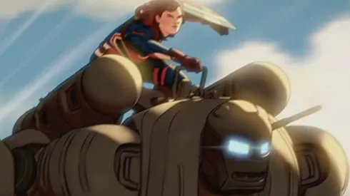 Capitana Carter y Steve Rogers como Hydra Stomper.