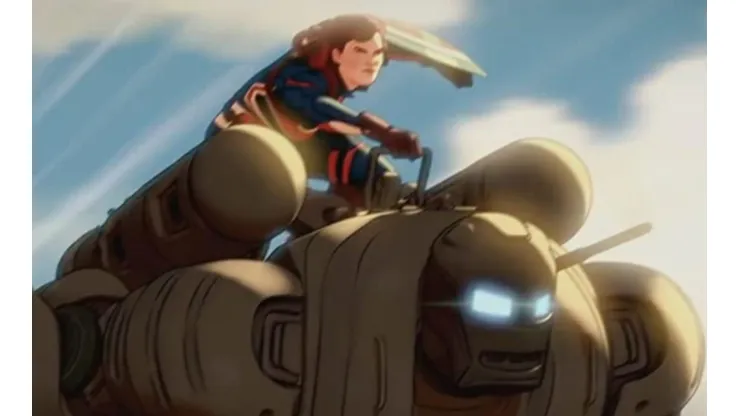 Capitana Carter y Steve Rogers como Hydra Stomper.